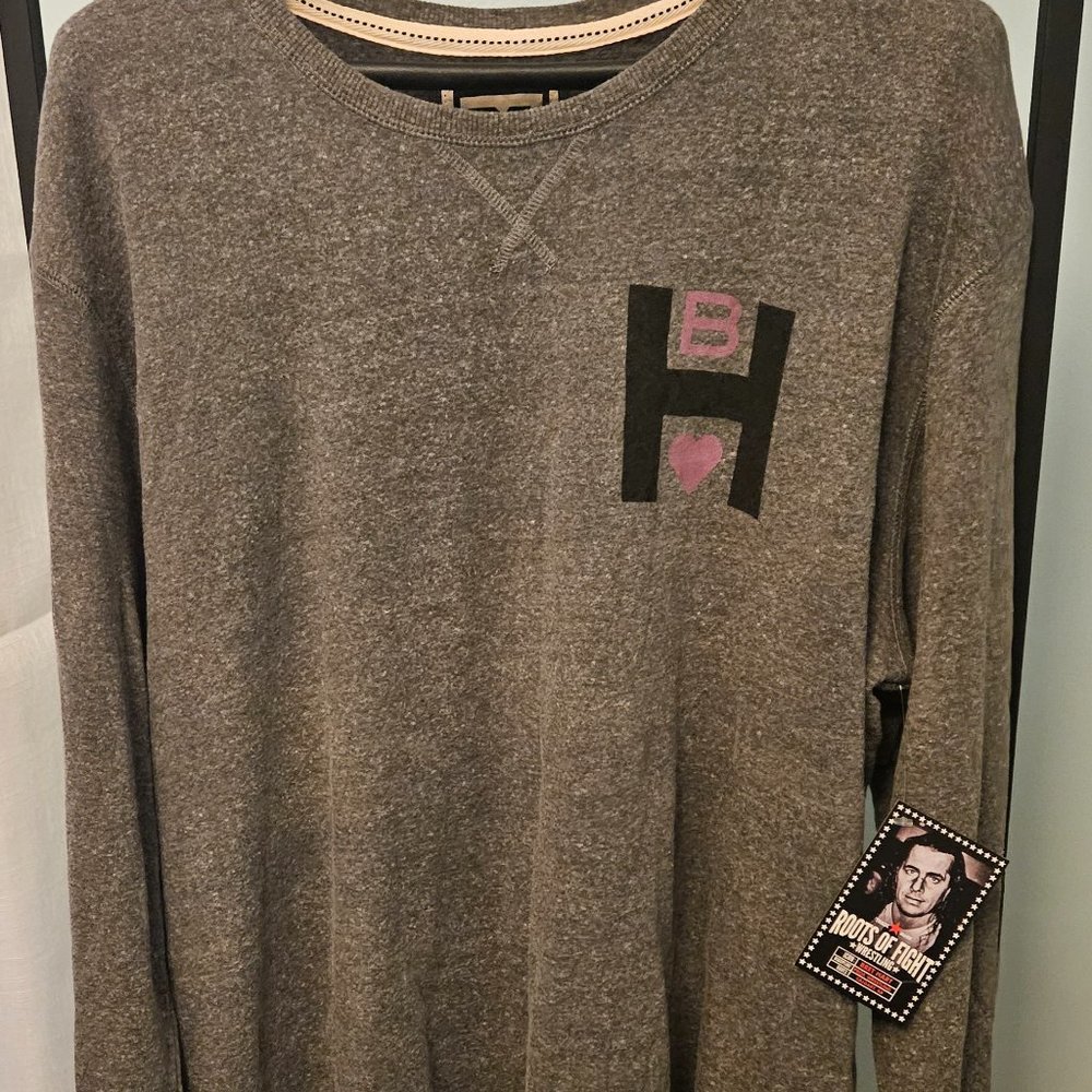 NWT Roots of Fight Bret "The Hitman" Hart Sweatshirt 3XL